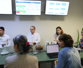 Reunião do Conselho Executivo do HuB. 28/4/2026 Foto: Beto Monteiro/GRE Ascom